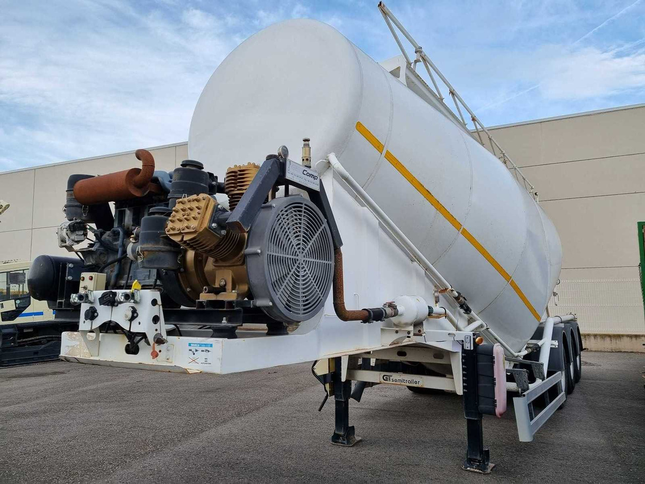 GÜRLESENYIL GLS 3 CEMENT SILO TRAILER - 2017 - Semi-trailer: picture 4 GÜRLESENYIL GLS 3 CEMENT SILO TRAILER - 2017 - Semi-trailer: picture 4