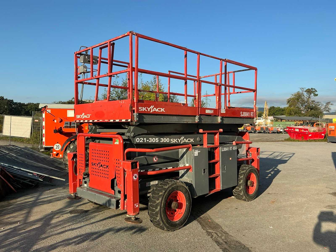 Skyjack SJ8841 RT 4x4 - Aerial platform: picture 2 Skyjack SJ8841 RT 4x4 - Aerial platform: picture 2