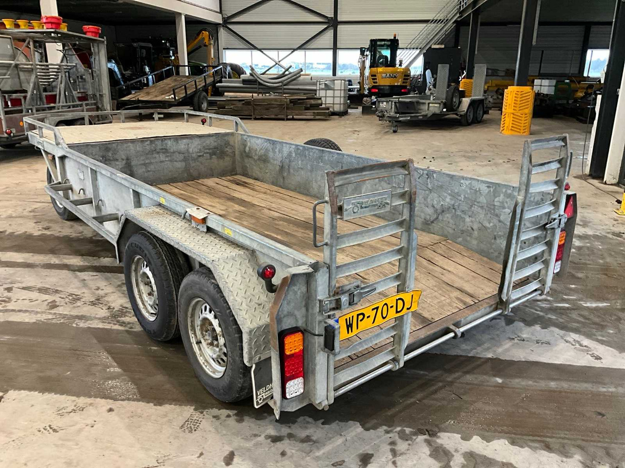 1995 BAVECO G43 5 MACHINE TRANSPORTER - Trailer: picture 3 1995 BAVECO G43 5 MACHINE TRANSPORTER - Trailer: picture 3