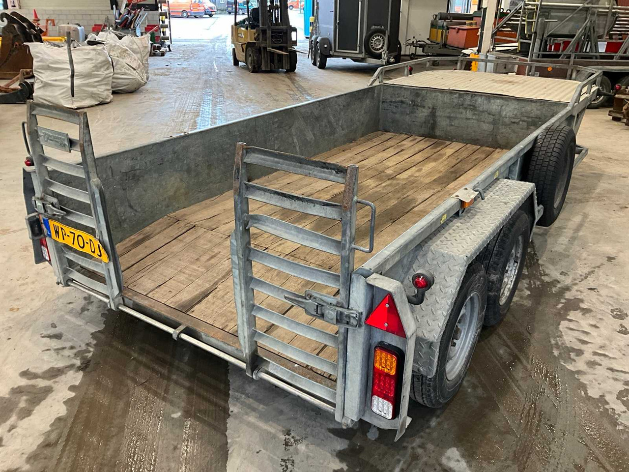 1995 BAVECO G43 5 MACHINE TRANSPORTER - Trailer: picture 4 1995 BAVECO G43 5 MACHINE TRANSPORTER - Trailer: picture 4