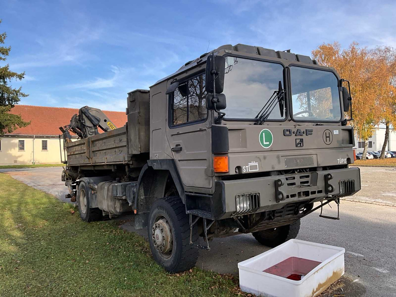 2000 ÖAF 19.403 TIPPER WITH LOADING CRANE - Truck: picture 3 2000 ÖAF 19.403 TIPPER WITH LOADING CRANE - Truck: picture 3