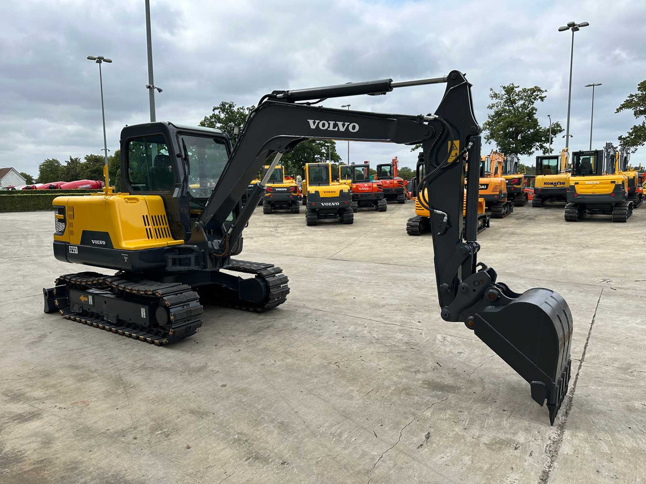 VOLVO EC55D - Crawler excavator: picture 3 VOLVO EC55D - Crawler excavator: picture 3