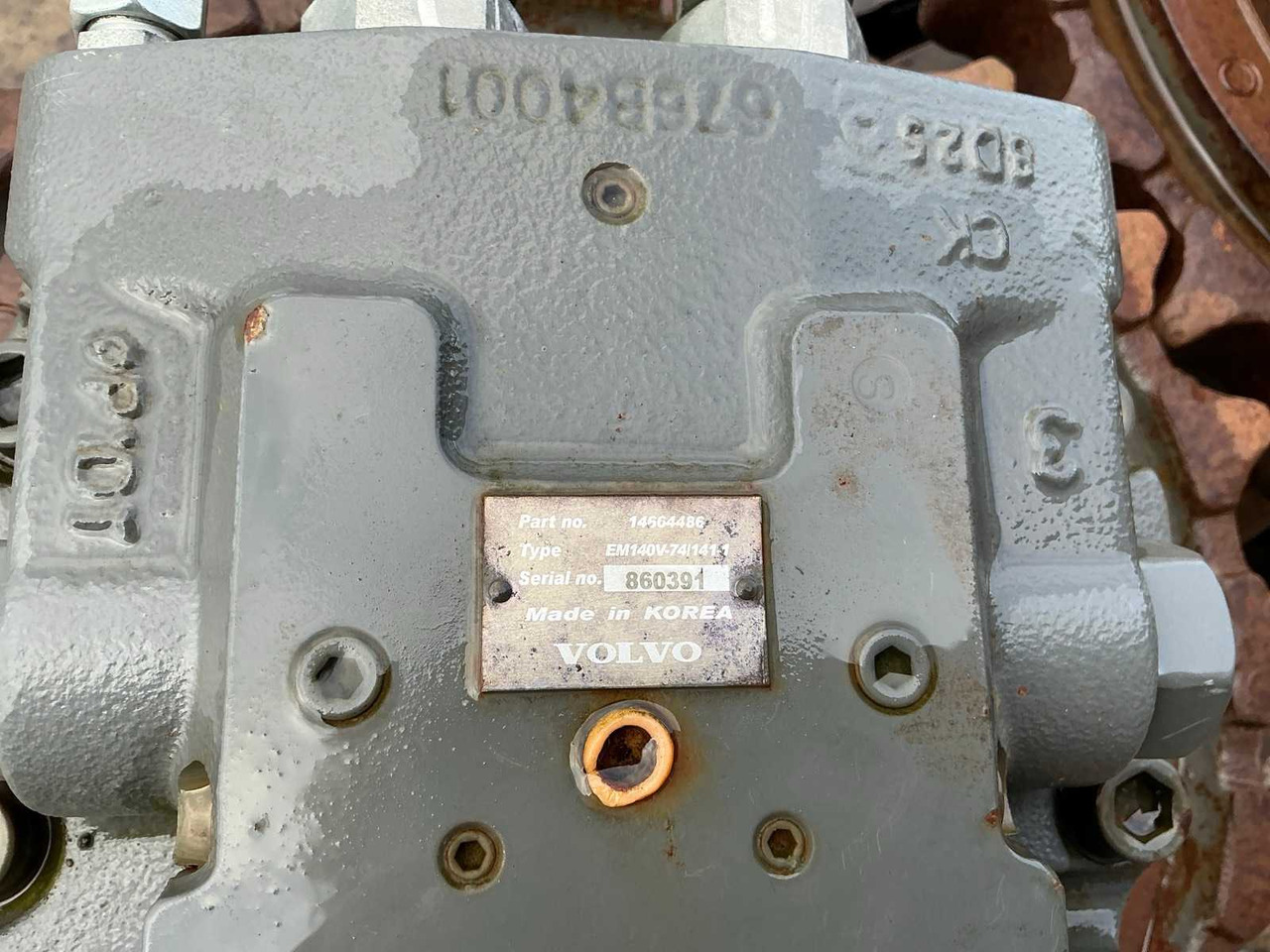 Excavator VOLVO EM140-74/141-1 2X TRACK ENGINE: picture 16