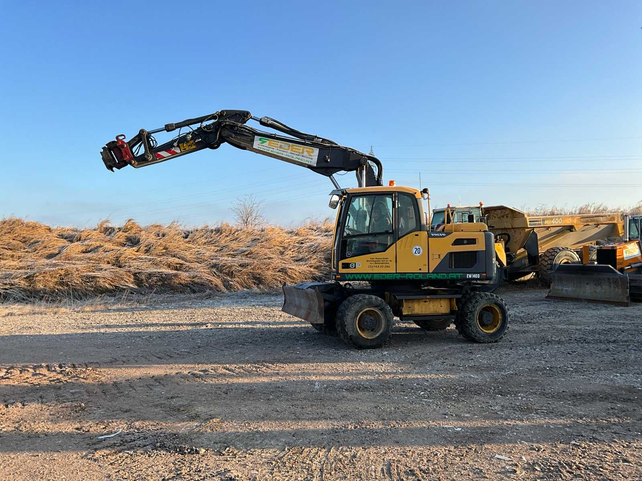 Volvo EXCAVATOR EW140D - Wheel excavator: picture 1 Volvo EXCAVATOR EW140D - Wheel excavator: picture 1