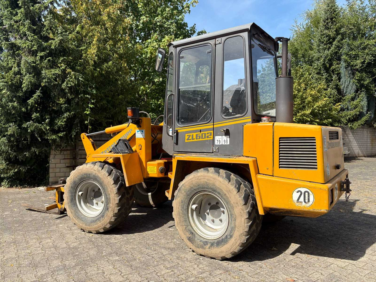 Zettelmeyer ZL 602 - Wheel loader: picture 4 Zettelmeyer ZL 602 - Wheel loader: picture 4