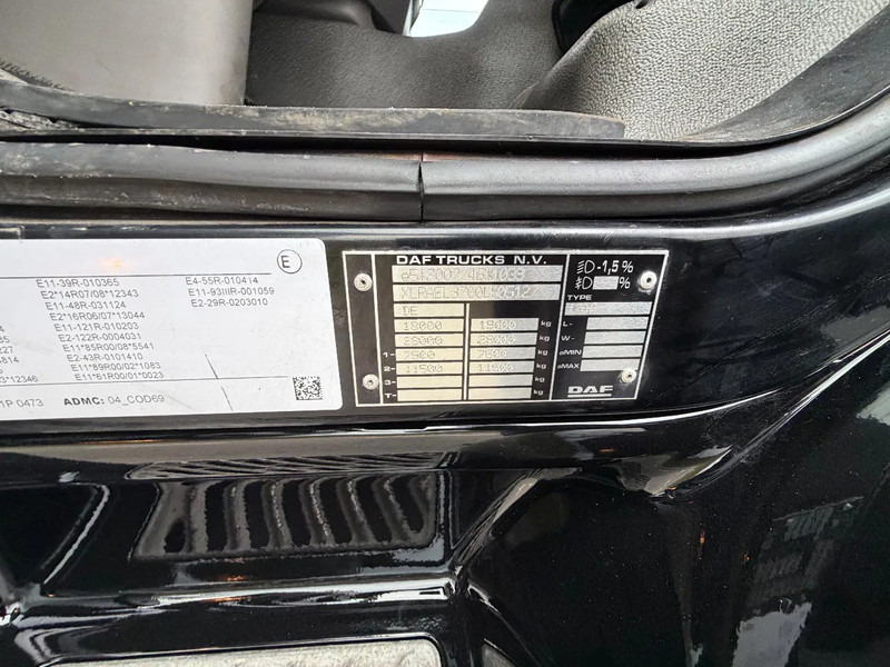 DAF CF 320 LF320.19. EURO6. 2021. 760x248x270 - Curtainsider truck: picture 5 DAF CF 320 LF320.19. EURO6. 2021. 760x248x270 - Curtainsider truck: picture 5