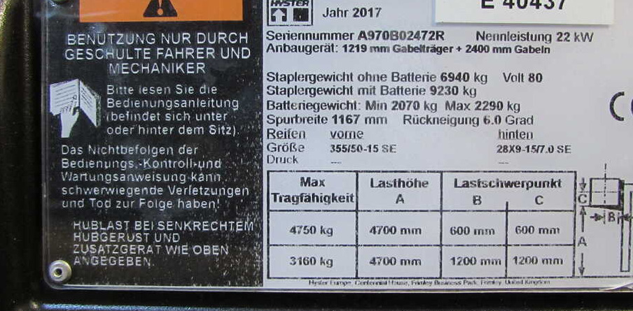 Hyster J5.0 XN6 Advance - Electric forklift: picture 5 Hyster J5.0 XN6 Advance - Electric forklift: picture 5