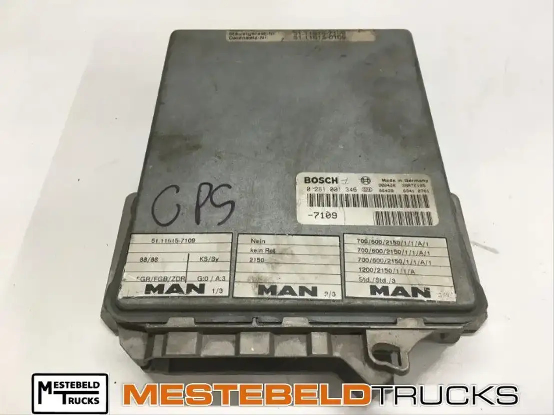 MAN EDC stuurkast - Electrical system for Truck: picture 1 MAN EDC stuurkast - Electrical system for Truck: picture 1