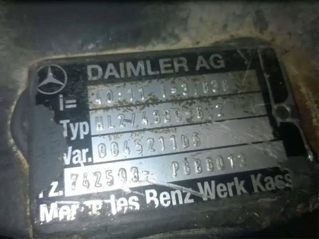 Mercedes-Benz Achteras Atego - Rear axle for Truck: picture 3 Mercedes-Benz Achteras Atego - Rear axle for Truck: picture 3