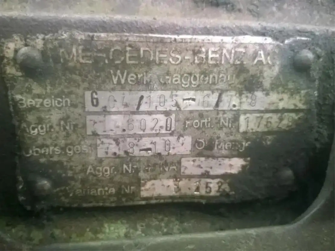 Mercedes-Benz Versnellingsbak - Gearbox and parts for Truck: picture 3 Mercedes-Benz Versnellingsbak - Gearbox and parts for Truck: picture 3