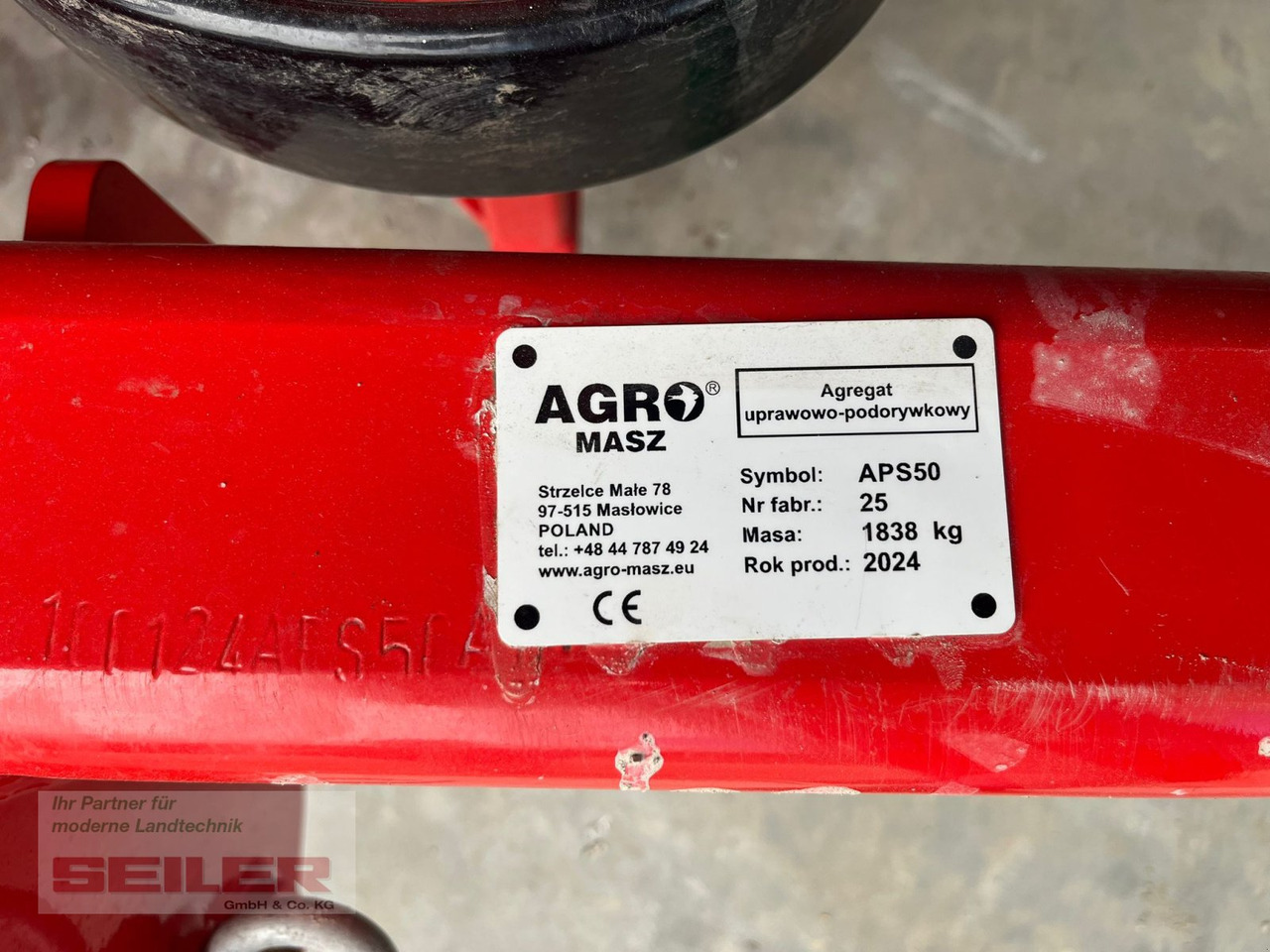 Agro-Masz APS 50 H - Cultivator: picture 5 Agro-Masz APS 50 H - Cultivator: picture 5
