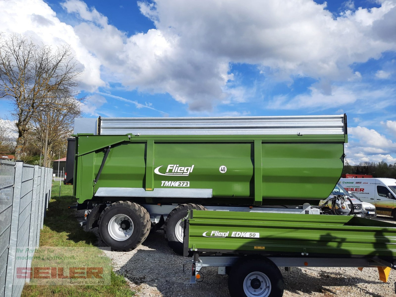 Fliegl TMK 273 FOX JUMBO 40m³ - Farm tipping trailer/ Dumper: picture 3 Fliegl TMK 273 FOX JUMBO 40m³ - Farm tipping trailer/ Dumper: picture 3