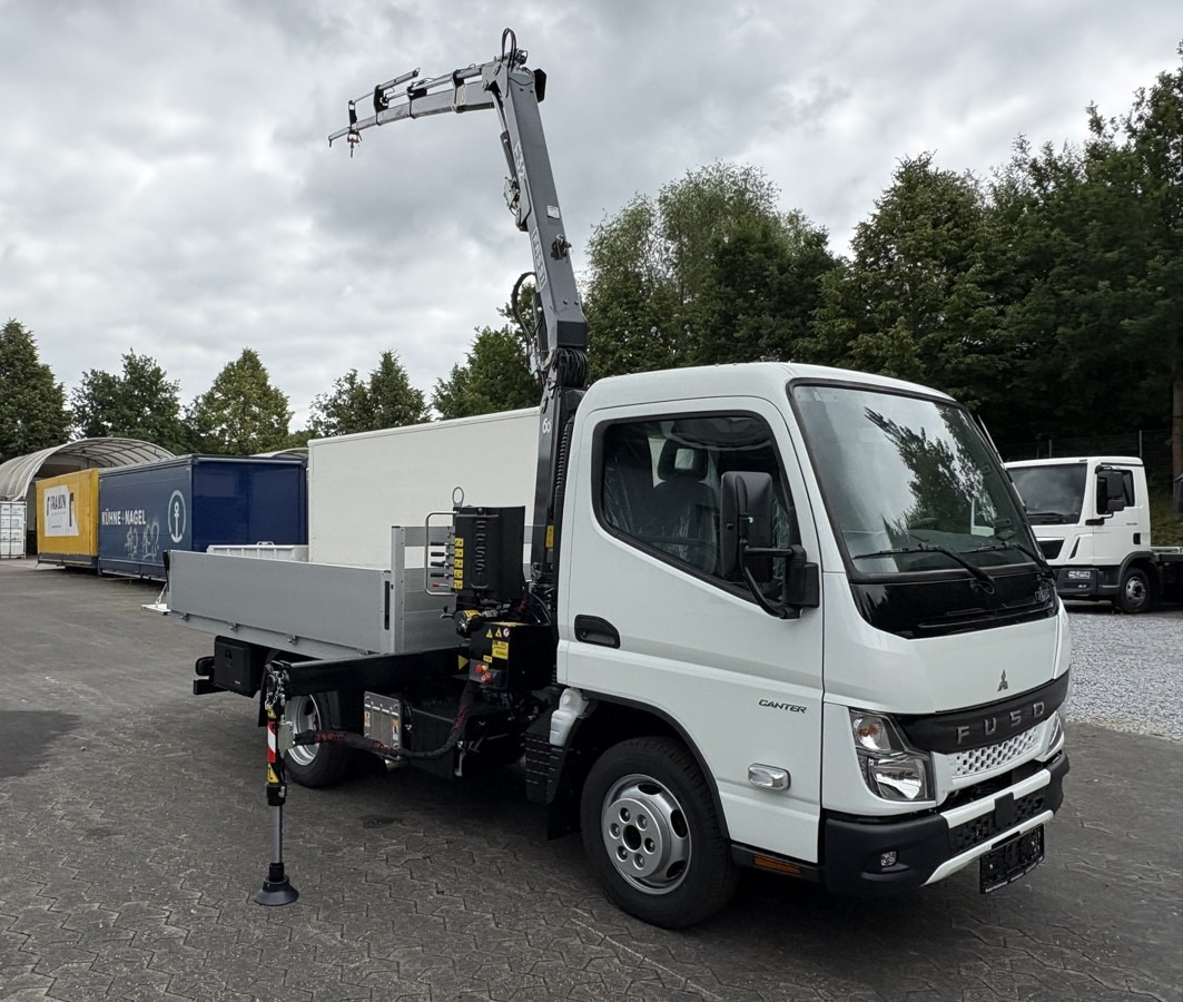 FUSO 3S15 Alu Pritsche 2.80m Ladekran Funk! sofort ve - Dropside/ Flatbed truck, Crane truck: picture 3 FUSO 3S15 Alu Pritsche 2.80m Ladekran Funk! sofort ve - Dropside/ Flatbed truck, Crane truck: picture 3