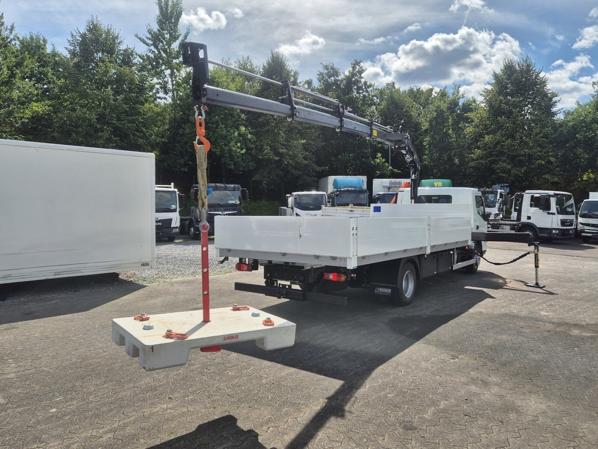 New Open body delivery van FUSO FUSO 9C18 Canter Alu Pritsche 5.5m Kran 3x hydr.: picture 11