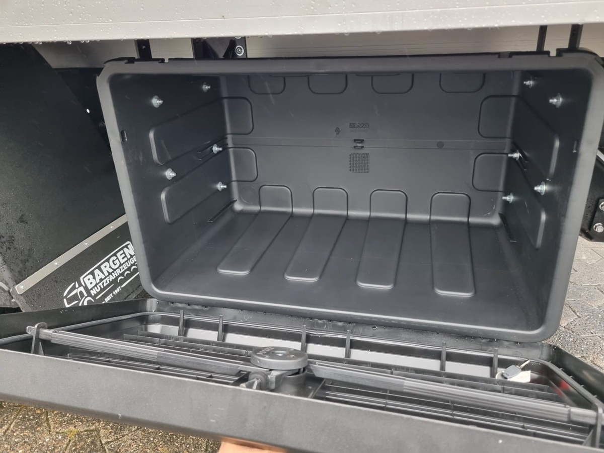 New Open body delivery van FUSO FUSO 9C18 Canter Alu Pritsche 5.5m Kran 3x hydr.: picture 10