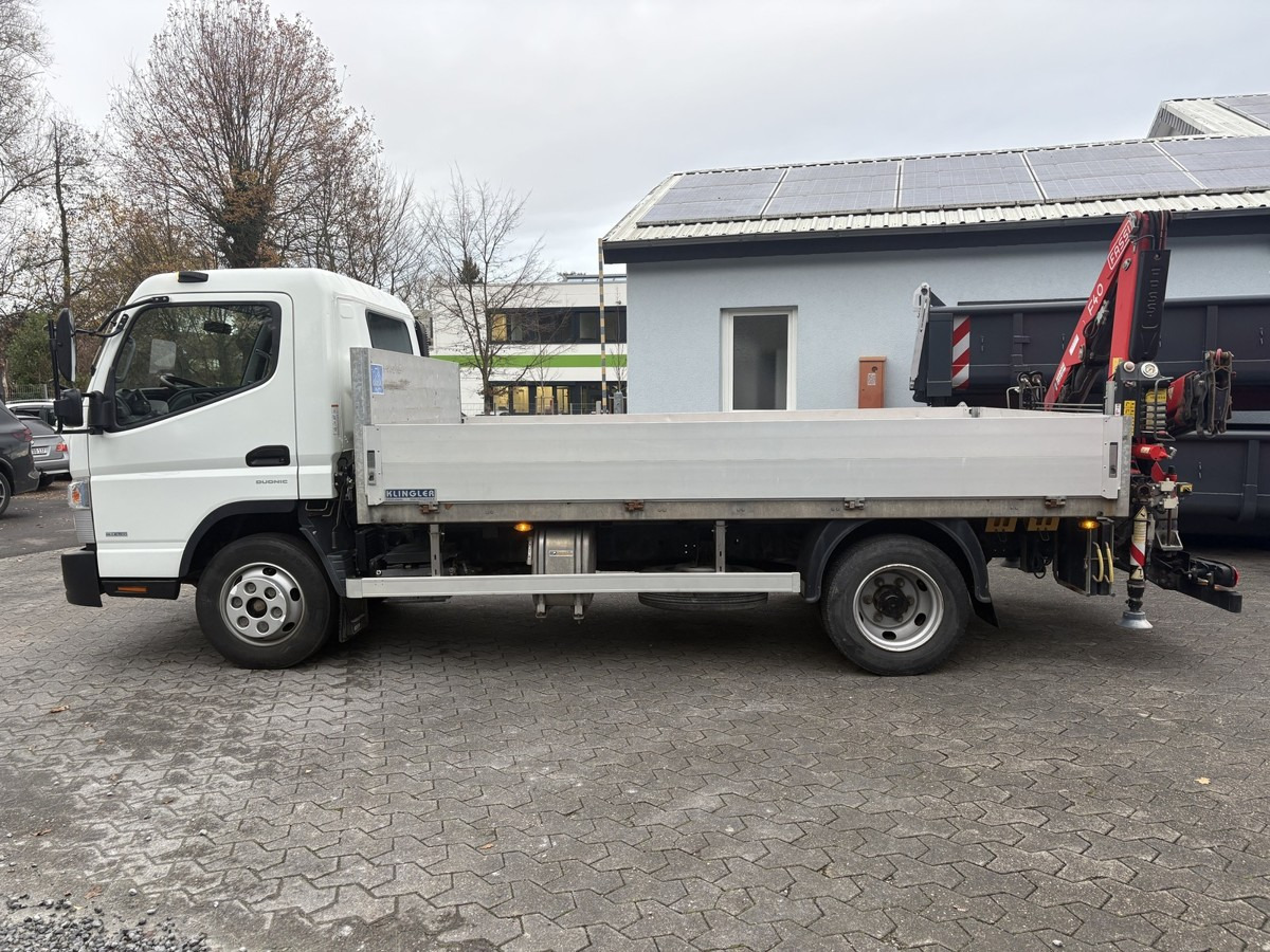 FUSO FUSO 9C18 Canter Pritsche 3.8m Kran 2x hydr. - Open body delivery van: picture 4 FUSO FUSO 9C18 Canter Pritsche 3.8m Kran 2x hydr. - Open body delivery van: picture 4