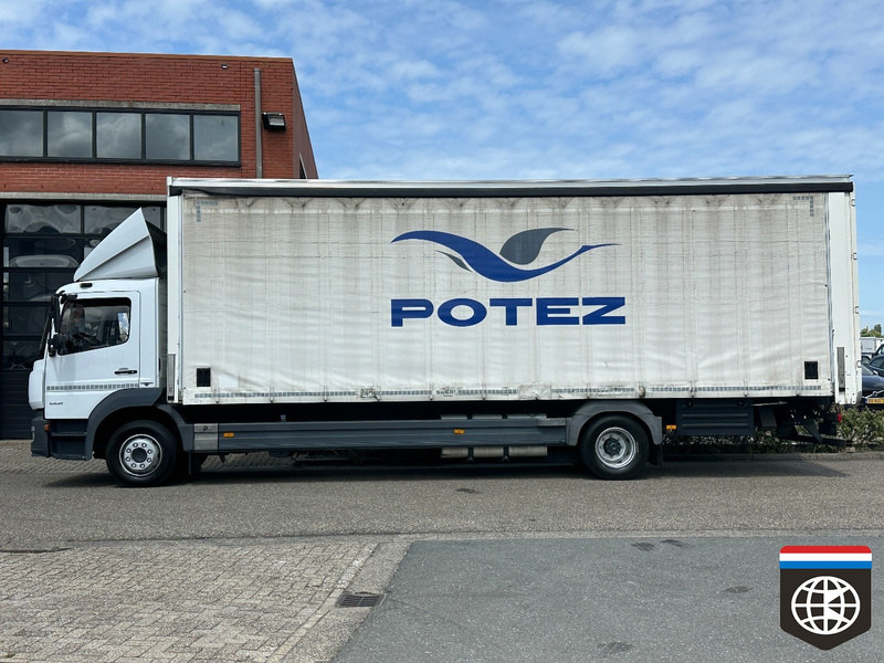 Mercedes-Benz ATEGO 12t - CURTAIN SIDE - HARD FLOOR 8.5m box - AIRCO - Curtainsider truck: picture 3 Mercedes-Benz ATEGO 12t - CURTAIN SIDE - HARD FLOOR 8.5m box - AIRCO - Curtainsider truck: picture 3