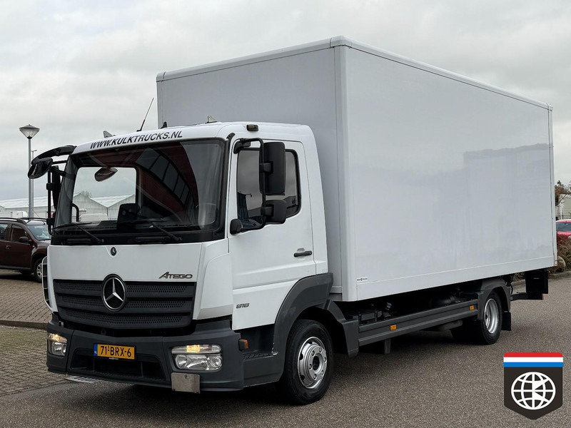 Mercedes-Benz ATEGO 818 TAIL LIFT / TACHO 2 / GOOD TYRES - Box truck: picture 2 Mercedes-Benz ATEGO 818 TAIL LIFT / TACHO 2 / GOOD TYRES - Box truck: picture 2