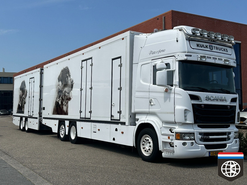 Scania R 730 FLOWER COMBI / SHOWTRUCK - CONCOURSTAAT - Refrigerator truck: picture 3 Scania R 730 FLOWER COMBI / SHOWTRUCK - CONCOURSTAAT - Refrigerator truck: picture 3