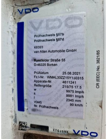 Curtainsider truck MAN L2000 LE 8.180: picture 19