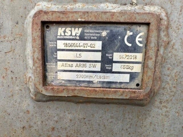 Atlas AR95e Super, Schaufel + Gabel, Hydr. S.W.S. - Wheel loader: picture 5 Atlas AR95e Super, Schaufel + Gabel, Hydr. S.W.S. - Wheel loader: picture 5