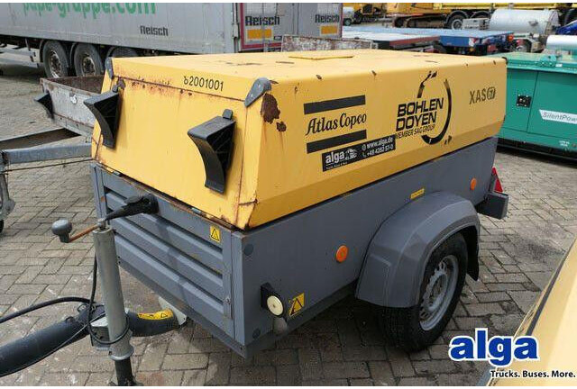 Atlas-Copco XAS 67, Kompressor, Deutz, Wenig Std., TOP - Air compressor: picture 1 Atlas-Copco XAS 67, Kompressor, Deutz, Wenig Std., TOP - Air compressor: picture 1