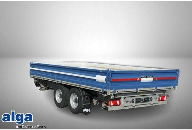 Fliegl TSK 118, Verzinkt, Tandem, Rampen, 5mtr. lang - Low loader trailer: picture 1 Fliegl TSK 118, Verzinkt, Tandem, Rampen, 5mtr. lang - Low loader trailer: picture 1