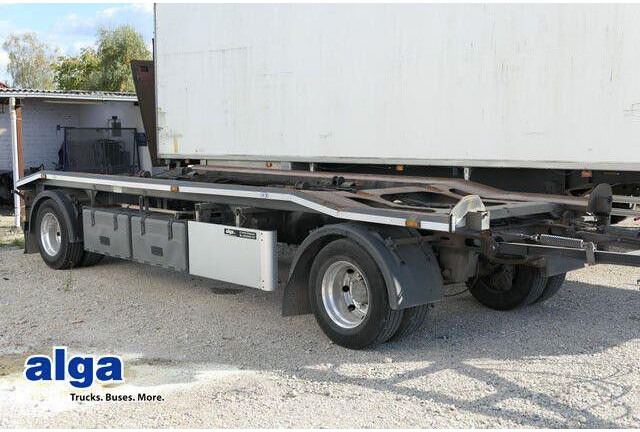 HKM G 18 ZL 5,0, Außenroller 5 bis 7m, Luftfederun - Container transporter/ Swap body trailer: picture 1 HKM G 18 ZL 5,0, Außenroller 5 bis 7m, Luftfederun - Container transporter/ Swap body trailer: picture 1