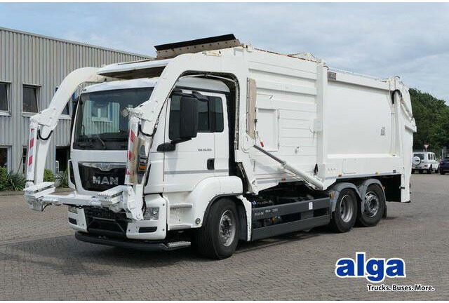 MAN 26.320 TGS BL 6x2, Überkopflader/Frontlader, AC - Garbage truck: picture 1 MAN 26.320 TGS BL 6x2, Überkopflader/Frontlader, AC - Garbage truck: picture 1