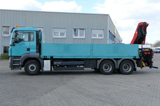 MAN 26.400 TGS BL, Kran HMF 4220 K4, Funk, Container - Dropside/ Flatbed truck, Crane truck: picture 2 MAN 26.400 TGS BL, Kran HMF 4220 K4, Funk, Container - Dropside/ Flatbed truck, Crane truck: picture 2