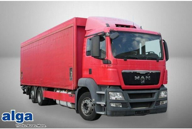 MAN 26.400 TGS LL 6x2, LBW 2.0to., Klima, Navi - Curtainsider truck: picture 1 MAN 26.400 TGS LL 6x2, LBW 2.0to., Klima, Navi - Curtainsider truck: picture 1