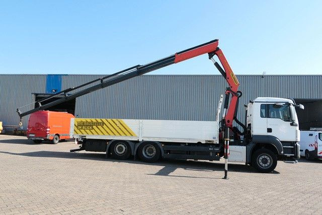MAN 26.440 TGS LL 6x2, Palfinger PK 22002, Klima,AHK - Dropside/ Flatbed truck, Crane truck: picture 2 MAN 26.440 TGS LL 6x2, Palfinger PK 22002, Klima,AHK - Dropside/ Flatbed truck, Crane truck: picture 2