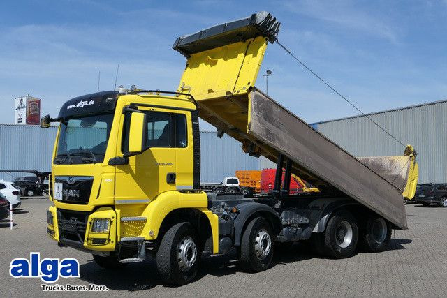 MAN 35.460 TGS BB 8x4, Meiller, Bordmatik, Intarder - Tipper: picture 1 MAN 35.460 TGS BB 8x4, Meiller, Bordmatik, Intarder - Tipper: picture 1