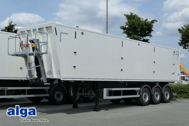 MEGA MNL, Alu, 56m³, Kombitür, SAF, Sofort verfügbar - Tipper semi-trailer: picture 1 MEGA MNL, Alu, 56m³, Kombitür, SAF, Sofort verfügbar - Tipper semi-trailer: picture 1