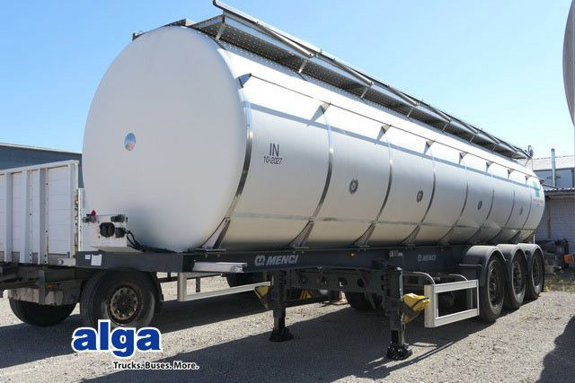 Menci SA 105/Lebensmittel/32.000 ltr./Iso/Spülleitung - Tank semi-trailer: picture 1 Menci SA 105/Lebensmittel/32.000 ltr./Iso/Spülleitung - Tank semi-trailer: picture 1