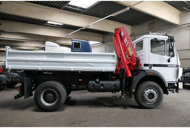 Mercedes-Benz 1820 AK 4x4, HMF 1003 K2, Allrad, AHK, Blattfed. - Tipper: picture 2 Mercedes-Benz 1820 AK 4x4, HMF 1003 K2, Allrad, AHK, Blattfed. - Tipper: picture 2