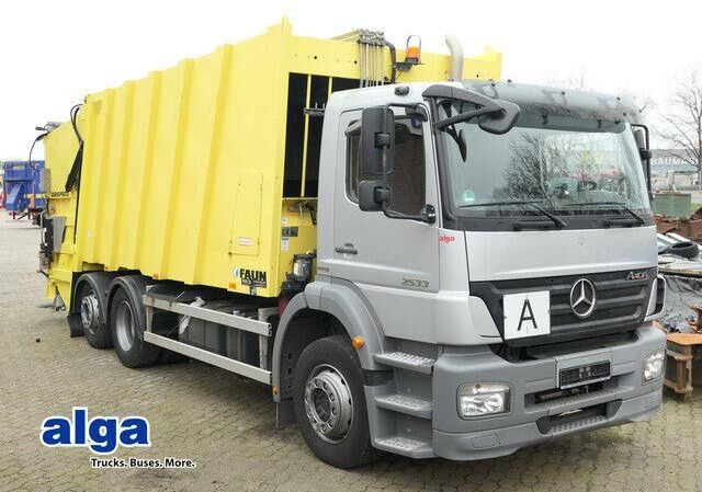 Mercedes-Benz 2533 L Axor 6x2,Faun,Variopress,Zöller-Schüttung - Garbage truck: picture 1 Mercedes-Benz 2533 L Axor 6x2,Faun,Variopress,Zöller-Schüttung - Garbage truck: picture 1