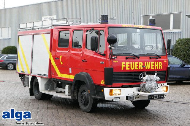 Mercedes-Benz 814 F 4x2, Pumpe, DOKA, Feuerwehr, 26tkm - Fire truck: picture 1 Mercedes-Benz 814 F 4x2, Pumpe, DOKA, Feuerwehr, 26tkm - Fire truck: picture 1