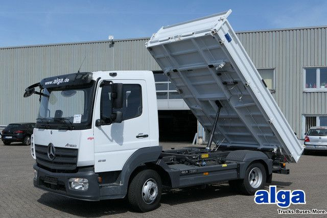 Mercedes-Benz 818 K Atego 4x2, Meiller, 19tkm, 2x AHK, Klima - Tipper van: picture 1 Mercedes-Benz 818 K Atego 4x2, Meiller, 19tkm, 2x AHK, Klima - Tipper van: picture 1