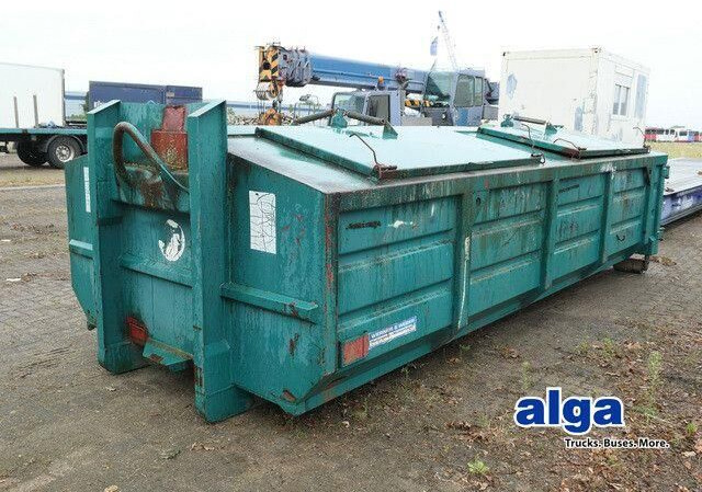 Restmüll-Gewerbemüllcontainer, 15m³, - Hook lift truck: picture 1 Restmüll-Gewerbemüllcontainer, 15m³, - Hook lift truck: picture 1