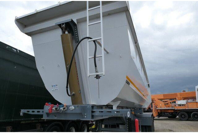 Stahl Hardox, 42m³, Zwillingsreifen, gr. Achsen - Tipper semi-trailer: picture 2 Stahl Hardox, 42m³, Zwillingsreifen, gr. Achsen - Tipper semi-trailer: picture 2