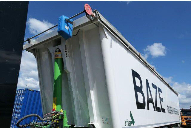 Stas S300CX, Alu, 46m³, Cramaro, SAF, Lenkachse! - Tipper semi-trailer: picture 2 Stas S300CX, Alu, 46m³, Cramaro, SAF, Lenkachse! - Tipper semi-trailer: picture 2