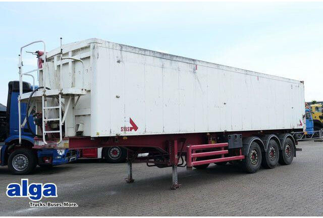 Stas SA336K, Alu, 50m³, Alu-Chassis, Luft-Lift - Tipper semi-trailer: picture 1 Stas SA336K, Alu, 50m³, Alu-Chassis, Luft-Lift - Tipper semi-trailer: picture 1