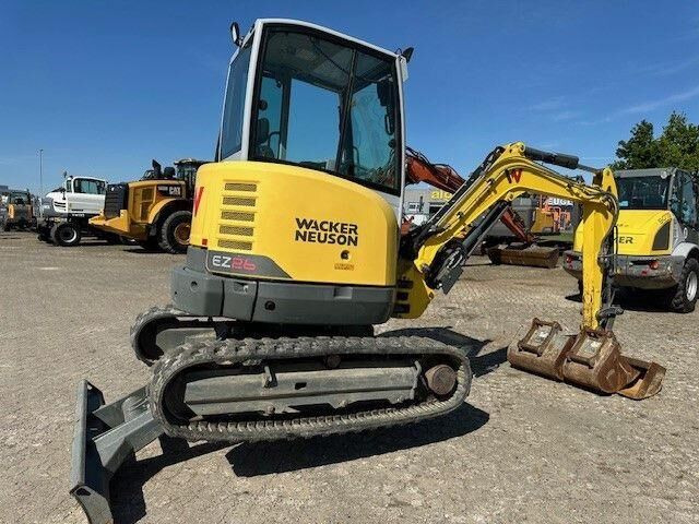 Wacker EZ 26, Hydr. S.W.S., 3x Löffel, Gummikette, TOP - Mini excavator: picture 2 Wacker EZ 26, Hydr. S.W.S., 3x Löffel, Gummikette, TOP - Mini excavator: picture 2
