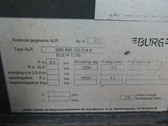REF:15-WD-GP - Remorque porte container Burg BPA 09-18 ACXXX-00 - Container transporter/ Swap body trailer: picture 4 REF:15-WD-GP - Remorque porte container Burg BPA 09-18 ACXXX-00 - Container transporter/ Swap body trailer: picture 4