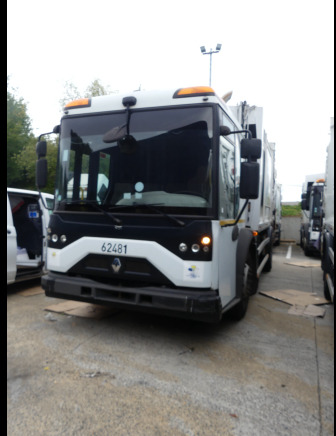 Garbage truck REF:62481 - Camion poubelle Renault Access (2014-281.264 km) (VIN: SEG1930BL5BD17884): picture 1