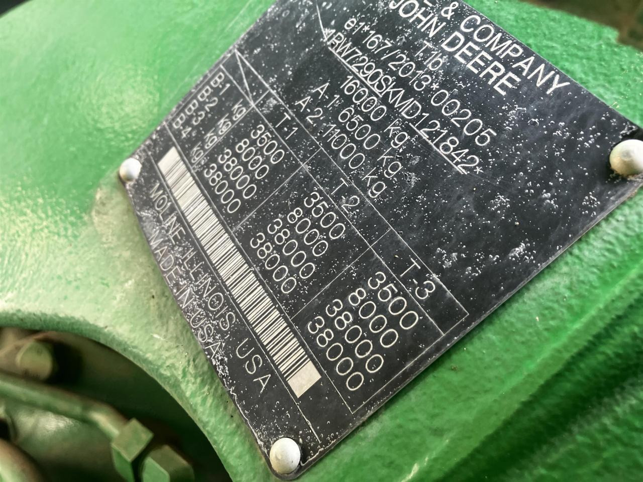 Farm tractor John Deere 7R 290 (MY21): picture 16