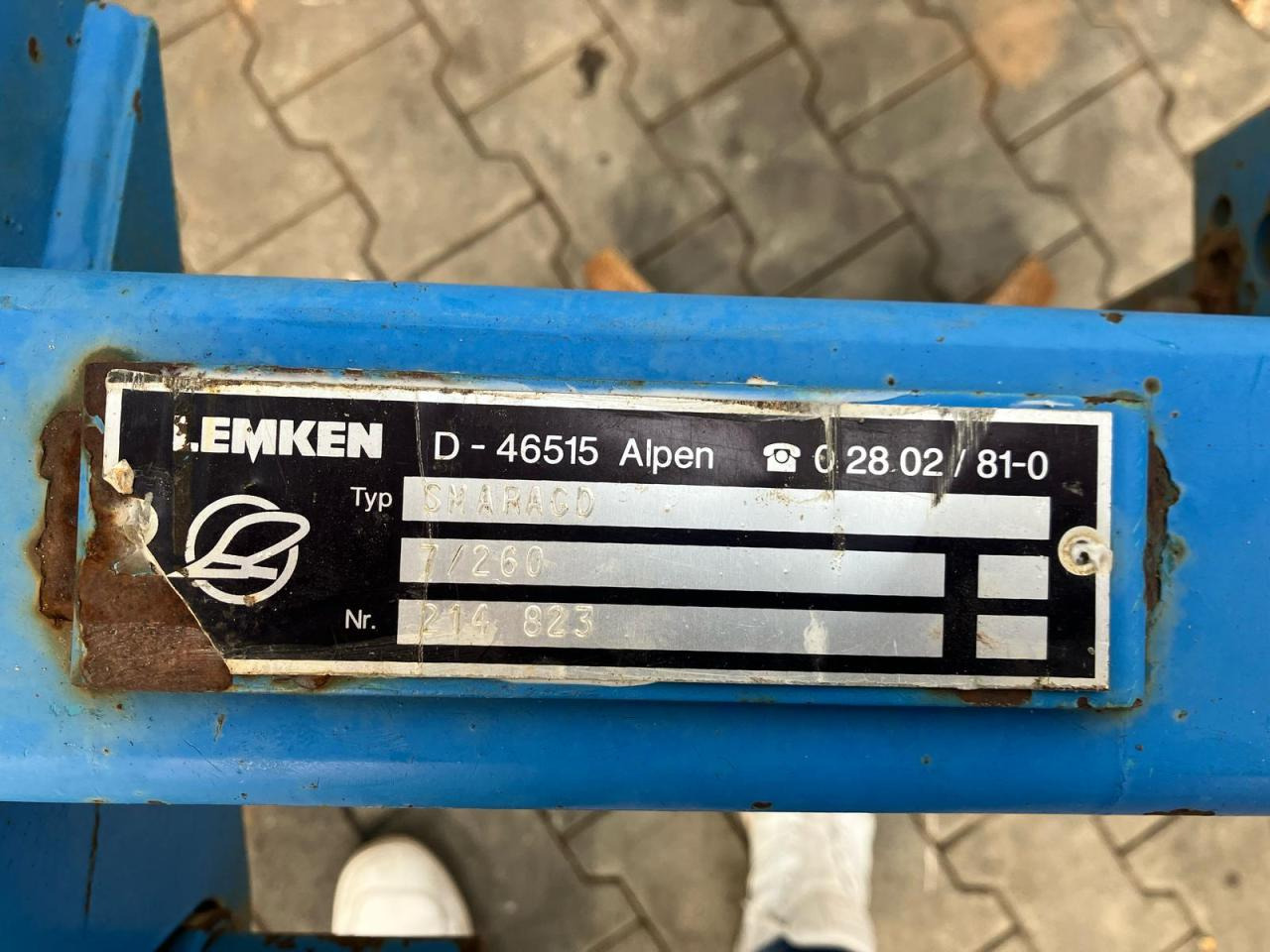 Lemken Smaragd 7-260 - Cultivator: picture 5 Lemken Smaragd 7-260 - Cultivator: picture 5