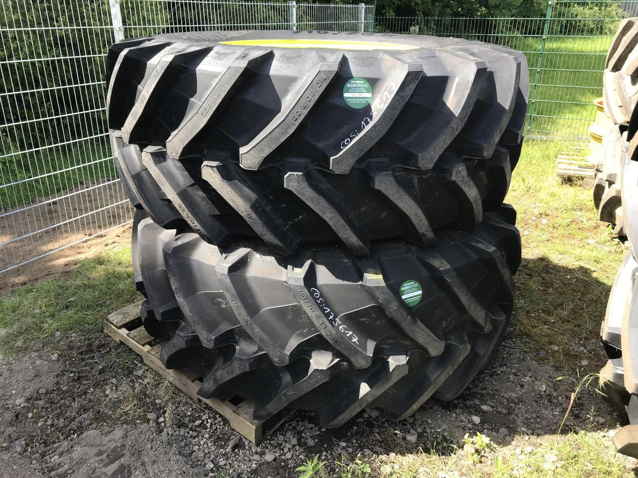 Trelleborg 710/70R38 - Tire for Agricultural machinery: picture 2 Trelleborg 710/70R38 - Tire for Agricultural machinery: picture 2