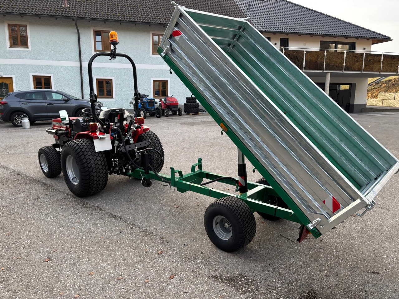 Kipper - Dropside/ Flatbed trailer: picture 4 Kipper - Dropside/ Flatbed trailer: picture 4